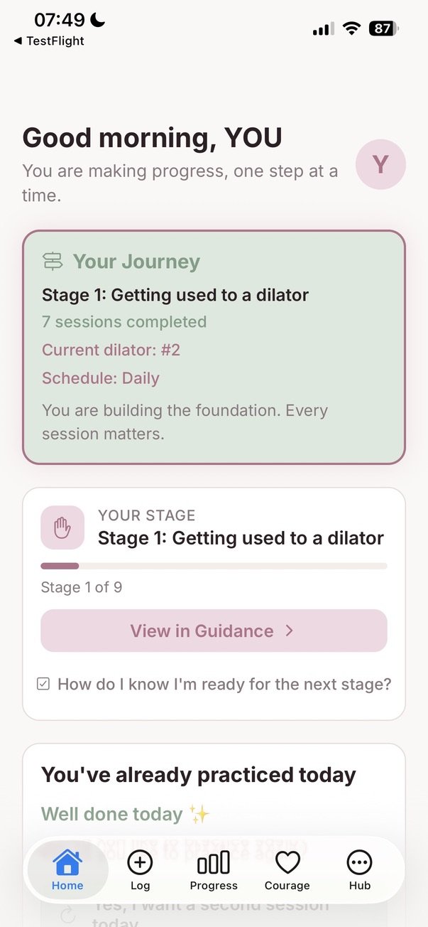 TVZ Courage tab — quick guidance cards for the harder parts