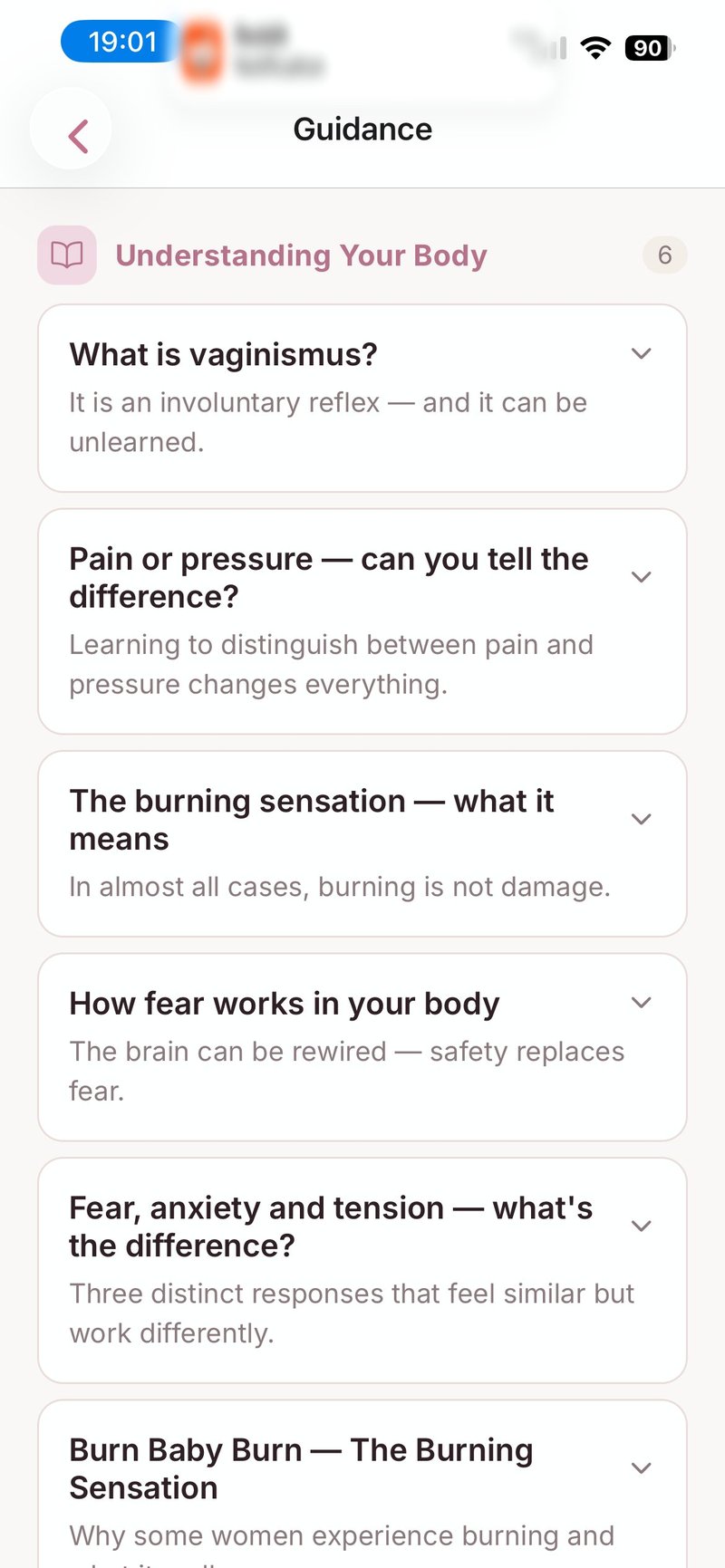 TVZ knowledge base — understanding your body articles